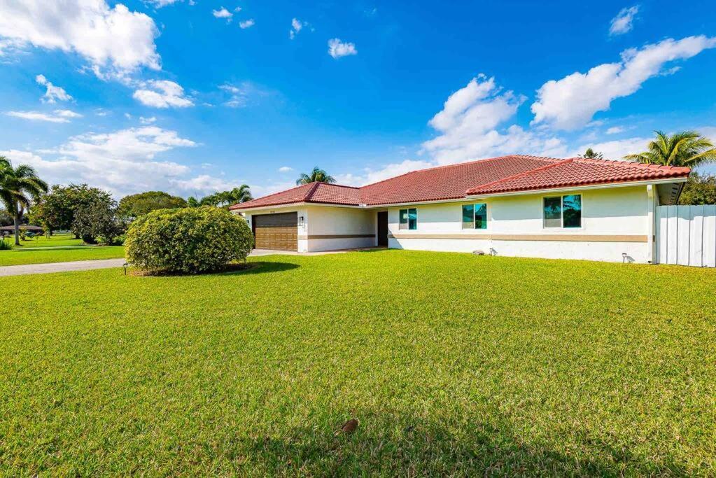 4/3.5 House With Pool- Boynton Beach, Fl. المظهر الخارجي الصورة